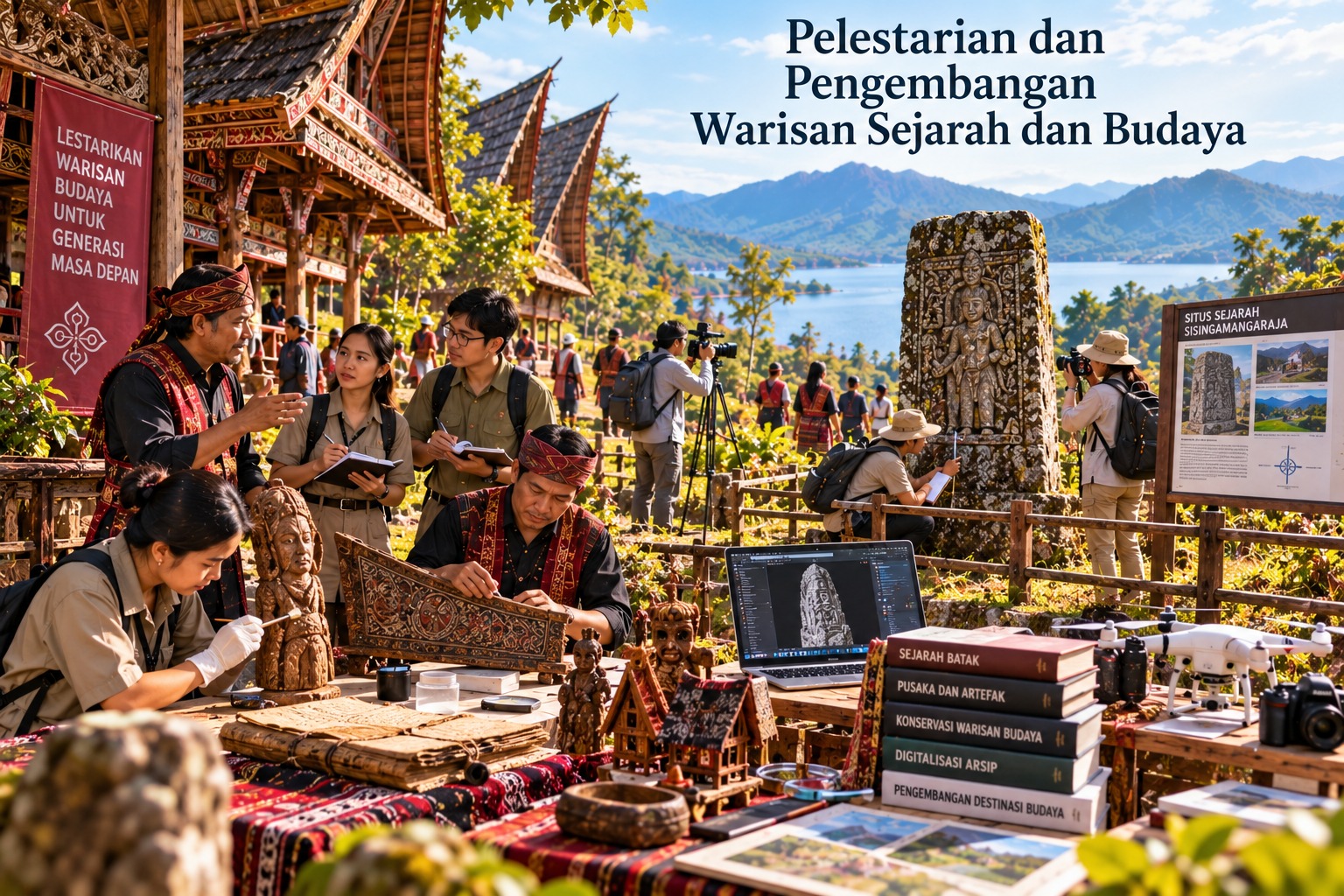 Pelestarian dan Pengembangan Warisan Sejarah dan Budaya