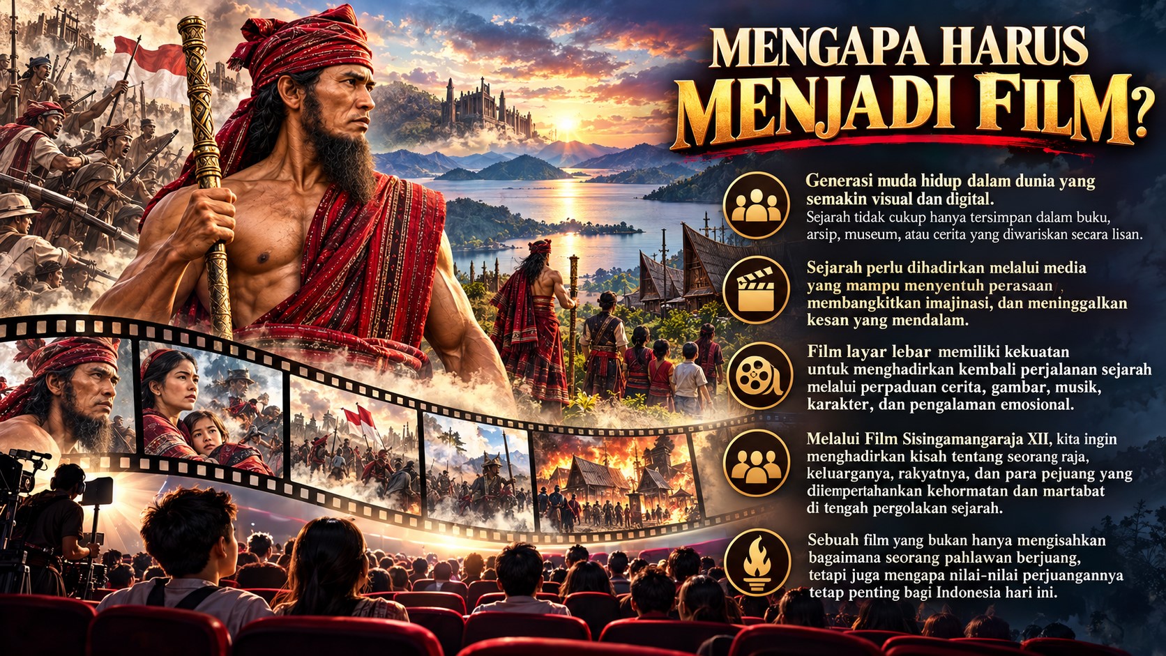 Film Layar Lebar SISINGAMANGARAJA XII